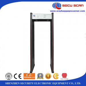 China 10W 18 Zones Portable Walk Through Metal Detectors 12 Months Warranty ISO on sale