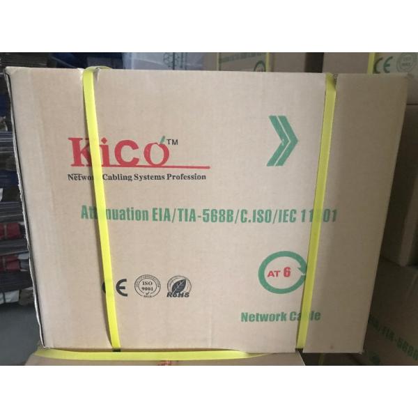HDPE Insulation Cat6 Utp Ethernet Cable , Outdoor Utp Cable Cat6 23awg
