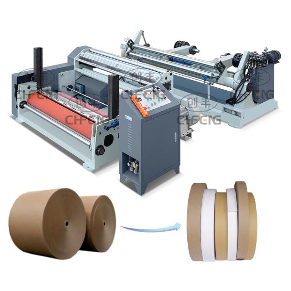 High Speed Automatic Paper Roll Slitting Rewinding Machine