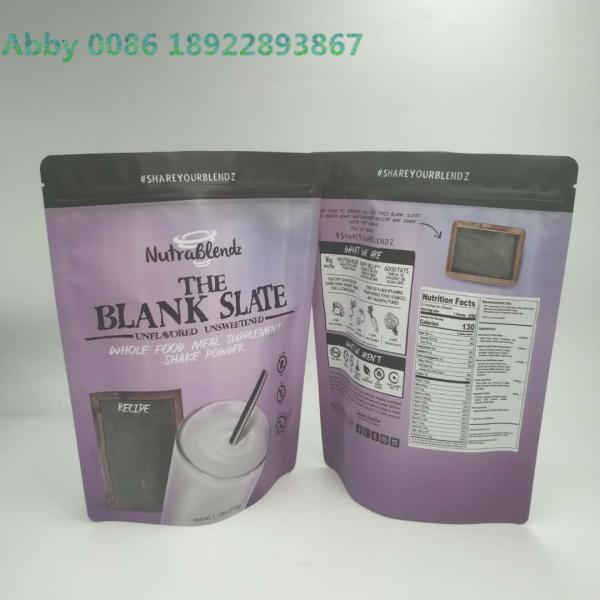 Transparent Window Plastic Pouches Packaging For Coconut Sugar Sachet