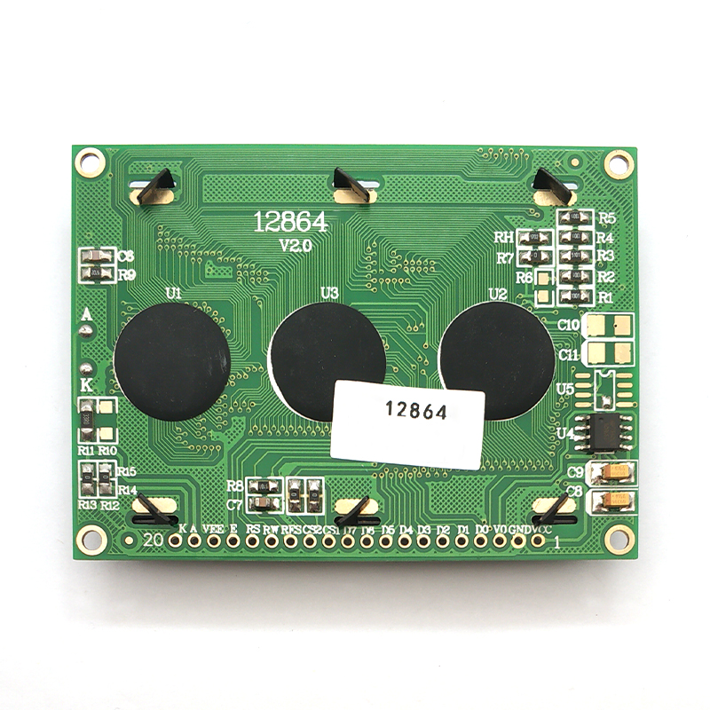 Customized COB STN LED Display 128x64 Dot Matrix LCD Module 12864