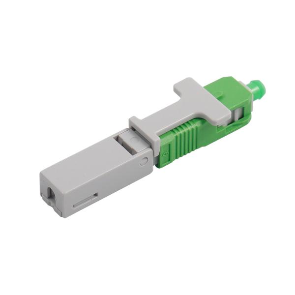 0.9mm SC APC Fiber Optic Fast Connector Single Mode For FTTX