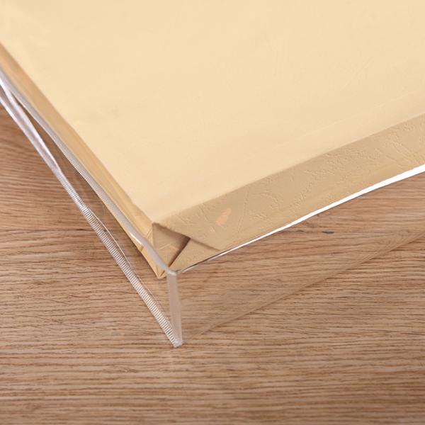 Envelope Clear Pvc Clutch Bag Plastic Custom Snap