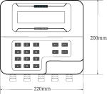 Non-Contact Clamp-On Ultrasonic Flow Meter With Various Output