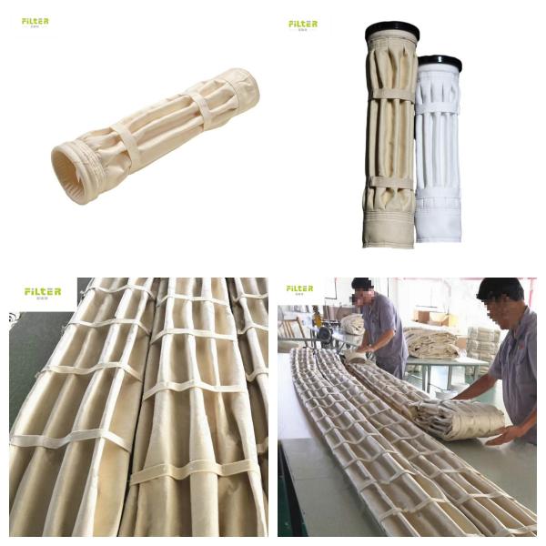 Pocket Type Dust Collector Filter Bag Polyester Nomex Pleated Filter Socks