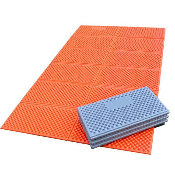 Custom Logo Insulated Sleeping Pad , Egg Crate Camping Pad For Backpacking