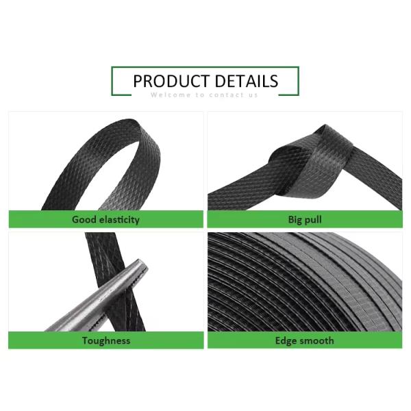 19mm 16mm Plastic Pp Band Packing Belt For Automatic Packaging Machine With Good Flexible