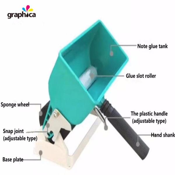 Box Packaging Glue Coating Machine with Adjustable Glue Thickness Control