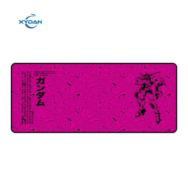 Custom Pattern Lock Edge Office Helper Mouse Pad Gaming Style Durable Rubber Material
