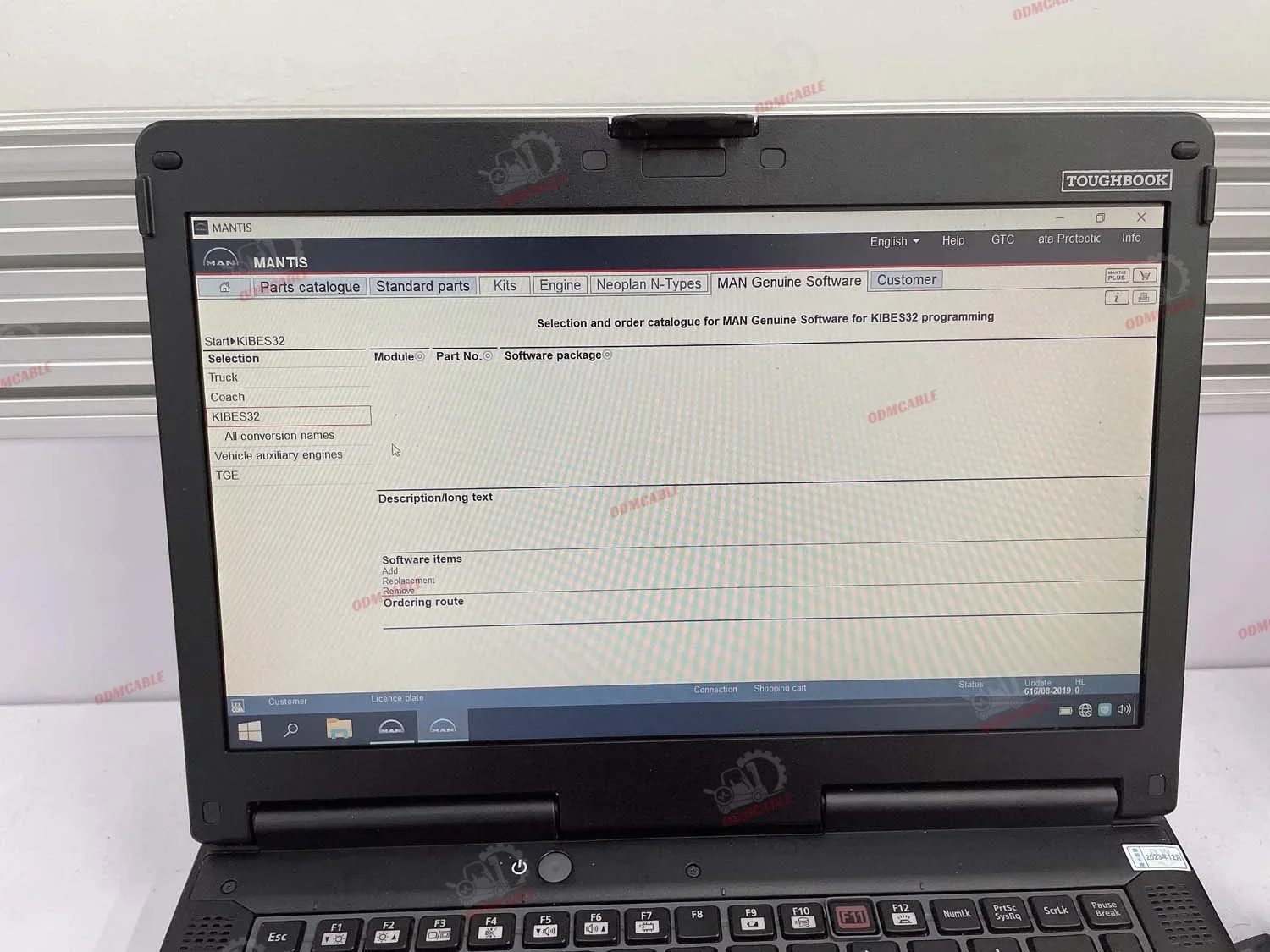 For M-A-N DIAGNOSTIC TOOL TRUCK DIAGNOSTIC INTERFACE Parameter Programming Device WLAN Calibration Monitoring