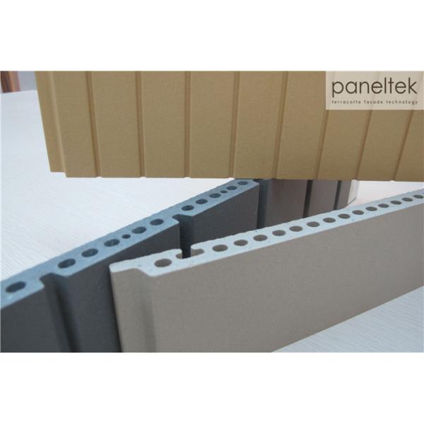 Buy Textured / Lined Ceramic Wall Cladding Tiles , External Wall Insulation Cladding at wholesale prices