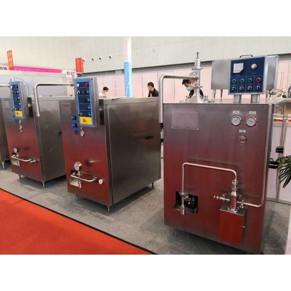Polish Mirror Polished Ice Cream Continuous Freezer for Consistent Performance
