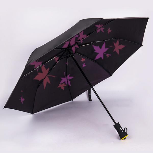 Minimalist Design Fully Automatic Folding Umbrella with Rechargeable Bluetooth Speaker