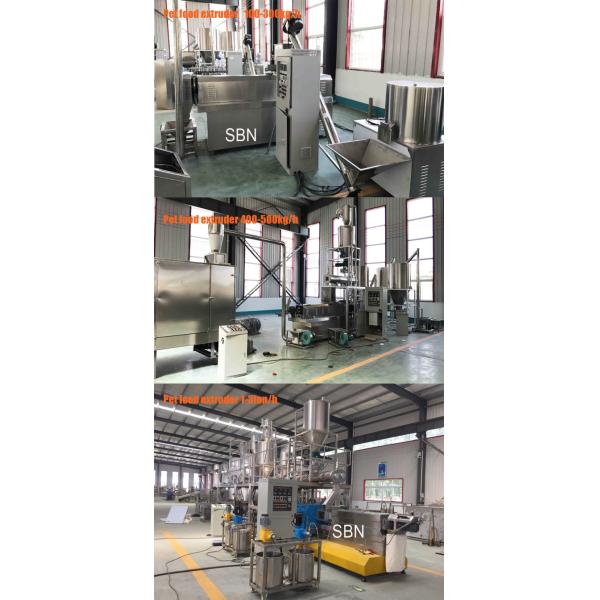 Animal Feed Pet Food Extruder Different Capacity Large Scale CE Certification