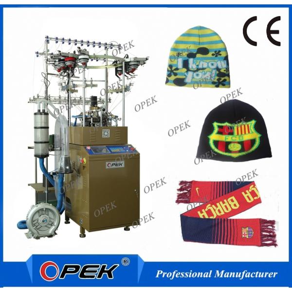 1KW Single Fully Automatic Circular Hat Scarf Knitting Loom Machine