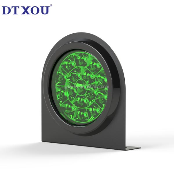 16 Leds Rubber Mount Front Side Marker Light For Trucks Trailers Led Side Marker Lamp