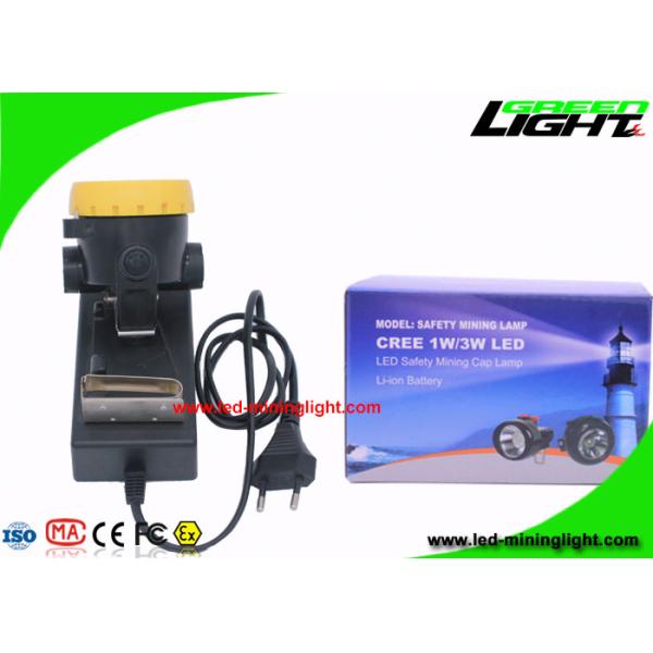 Cordless LED Mining Light High Safety 2.2Ah With 15 Hours Lighting Time