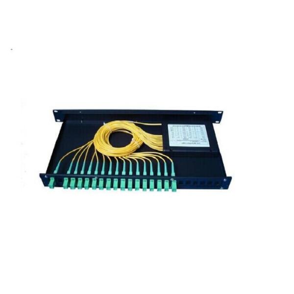Corning Core Optical PLC Splitter , Compact Design 1x8 PLC Splitter for FTTX Systems