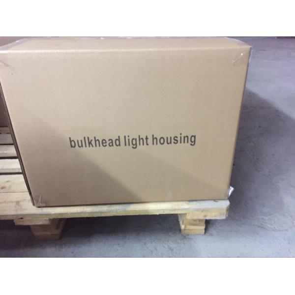 Die Cast Aluminum Bulkhead Light Fitting Housings IP65 Waterproof
