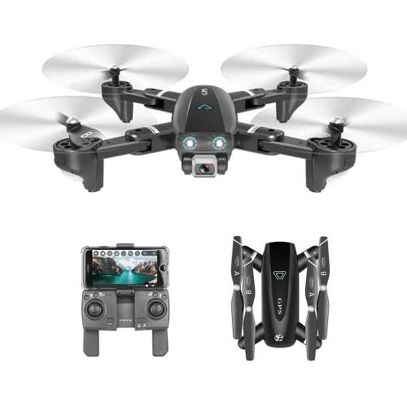 Quality 100m 4K WiFi FPV Foldable 5G RC Quadcopter Drone for sale