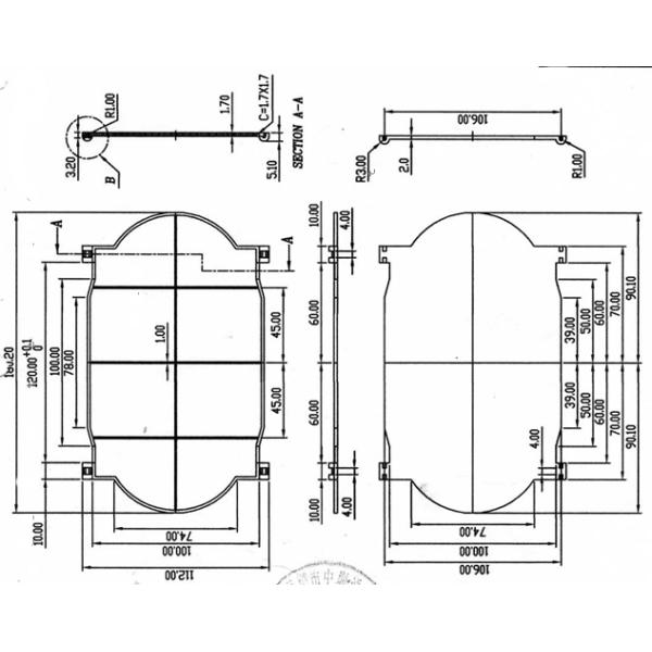 Easy Operate Fiber Optic Splice Tray Customized Color Easy Installation