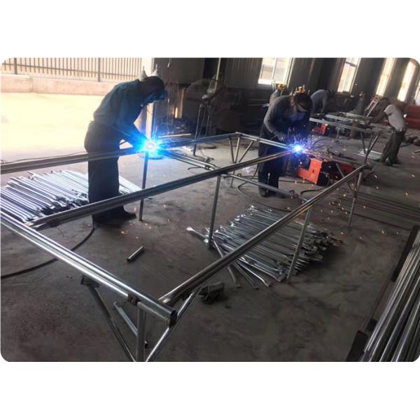 temporary fence panel welding process