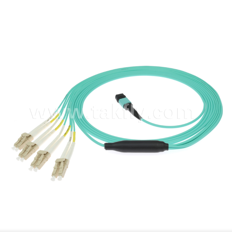 MPO/MTP-LC Breakout Patch Cord | High-Density Multi-Core Fiber Optic Cabling Solution