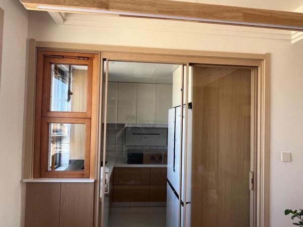 Manually Operated Aluminium Glass Folding Windows Horizontal Folding Local
