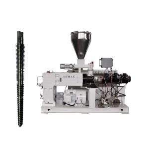 China Mini Double Screw Extruder For Tubes / Double Screw Machine Line For PVC Extruder on sale