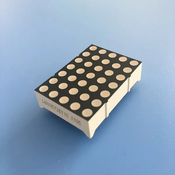 Super Bright Yellow DOT Matrix LED Display 3mm for Moving Signs/ Message Boards