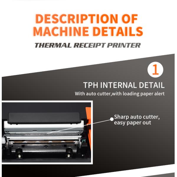 High Quality USB Label Printer 80mm Thermal Printer Bluetooth Cashier Printer