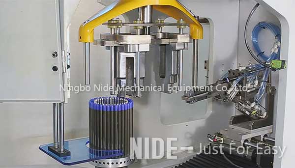 Induction Motor Stator Automatic Motor Coil Winding Machine With 8 Working Station