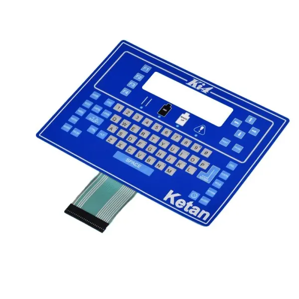 Close-up view of rigid-flex PCB circuit design