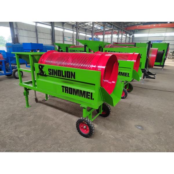Professional Moving Trommel Screen for Easy Maintenance Composting Screening