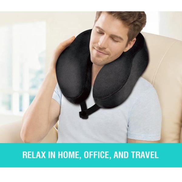 YLP-2115 Relaxing Black Neck Massager Infrared Physiotherapy Function