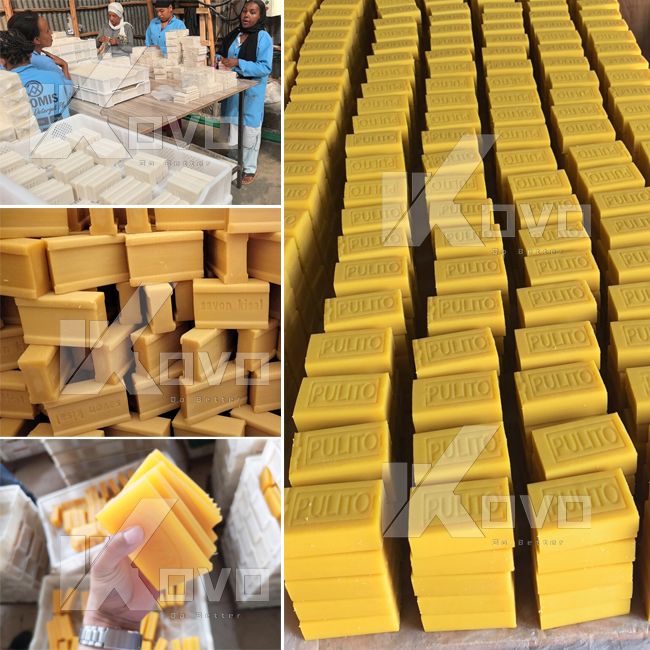 Fully Automatic Laundry Soap Production Line with Soap Cutting Stamping Unit