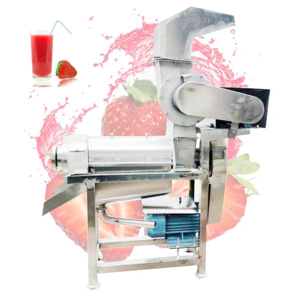 Durable 2.25kw Spiral Type Orange Juicer Extractor Machine for Fruit Processing Units
