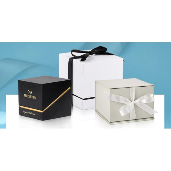BSCI FSC Garment Gift Boxes Custom Cardboard Packaging Foldable CDR PDF