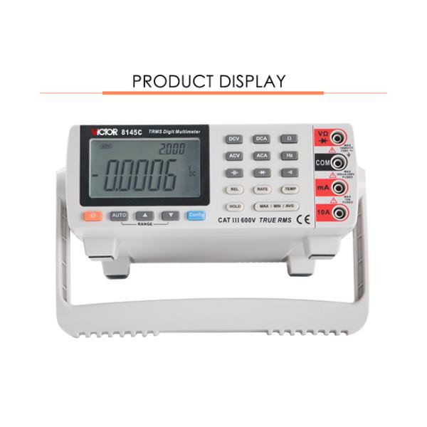 Auto Range USB Bench Type Digital Multimeter TRMS Frequency Meter