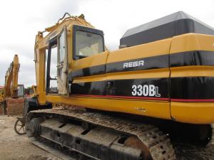 Quality 330B used  excavator for sale USA   tractor excavator 5000 hours 600mm chain CAT 3066 eng  excavator for sale for sale