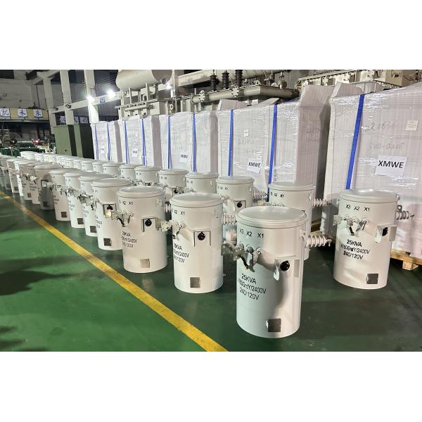 Pole Mounted Overhead Distribution Transformer