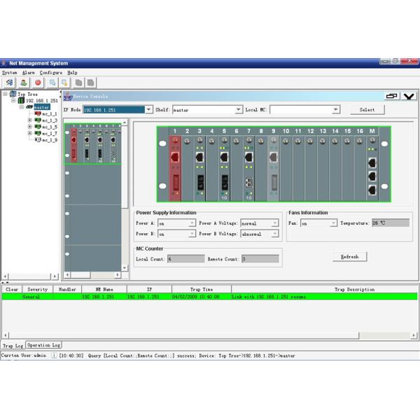 Centralized Media Converter Management Software 