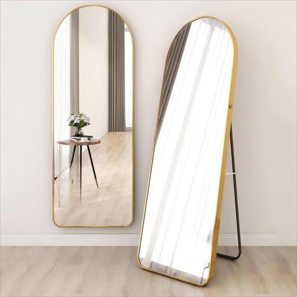 Personalized Large Length Mirrors for Wall Decor in Luxury Dance Studio