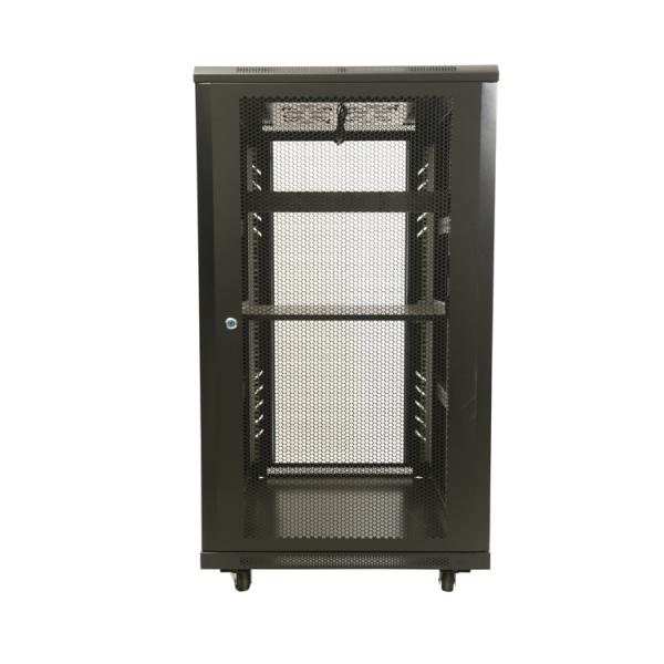Material Thickness 1.5mm IP20 Indoor Network Rack Server Vertical Network Cabinet