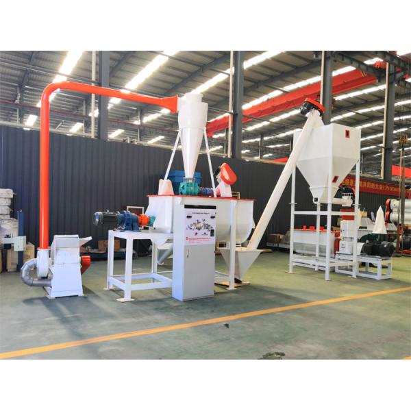 Small Poultry Feed Processing Plant Roller Feed Pellet Machine 30KW