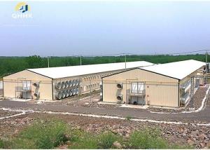 Quality Industrial Prefab Steel Structure Building , Metal Farm Shed Building for sale