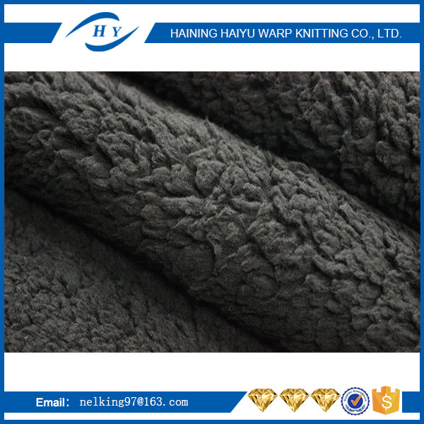 Factory supply sherpa coral fleece fabric 100% polyester knitting coral fabric for garment