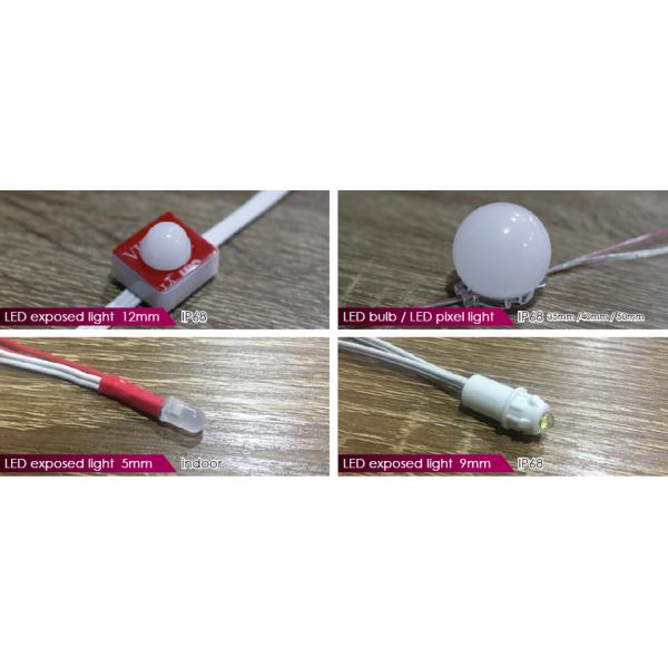 Waterproof LED Modules Round DC12V Led Channel Letter Signs