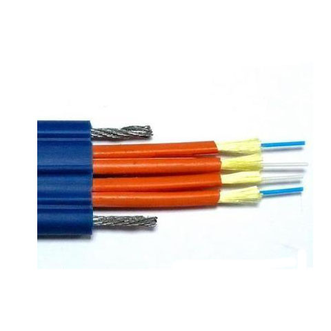 Yellow indoor Singlemode 6 core Optical fiber Cables for FTTH Network