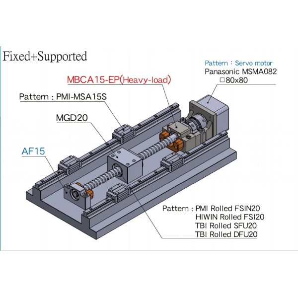 High Durability Ball Screw Support EK12 EF12 For CNC Machine